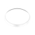 Biały ring do plafonu 18W IP65-27550