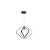 Lampa wisząca LED Mesto 39W 47x35cm 4000K czarny-27984