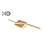 Kinkiet ścienny LED 12W 60cm 4000K złoty-28588
