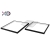Żyrandol LED 45W 69x52cm czarny CCT pilot-28660