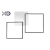 Żyrandol LED 57W 79x58cm czarny CCT pilot-28665