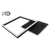 Żyrandol LED 40W 55x47cm 4000K czarny-28683
