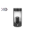 Kinkiet E27 LED IP44 PC czarny PIR-28723