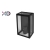 Kinkiet E27 LED IP44 Glass czarny-28725