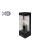 Kinkiet E27 LED IP44 PC PIR czarny-28728