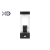 Kinkiet E27 LED IP44 PC PIR czarny-28730