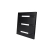 Panel LED 595X595 40W Brando 4500K 2w1 Czarny.-29125