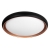 Plafon LED 3CCT 54W czarny+złoto pilot-30186