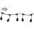 Girlanda LED 10m 10x E27 z żarówkami 1W-30245