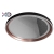 Plafon LED 3CCT 72W czarny+zloty TUYA-30294