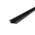 Profil Led Masterled wpuszczany 2m czarny-31363