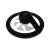 Plafon LED Wentylator 3CCT 45W czarny -31493