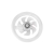 Plafon LED Wentylator 3CCT 45W biały-31501