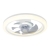 Plafon LED Wentylator 3CCT 45W biały-31504