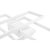 Żyrandol LED Galaxis Orion 72W 56x37x8 cm biały-33520