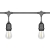 Girlanda LED 24V 10m 10x E27-33781