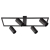 Żyrandol LED GU10 Bumo x4 czarny-34038