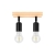 Kinkiet E27 LED Eos ruchomy x2 czarny + WD-34484