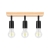 Kinkiet E27 LED Eos ruchomy x3 czarny + WD-34489