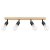 Kinkiet E27 LED Eos ruchomy x4 czarny + WD-34495
