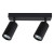 Kinkiet GU10 LED Lucerno ruchomy x2 czarny-34724