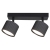 Kinkiet GX53 LED Orbin ruchomy x2 czarny-34749