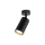 Kinkiet GU10 LED Glamour ruchomy x1 czarny-34770