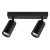 Kinkiet GU10 LED Glamour ruchomy x2 czarny-34775