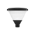 Lampa LED parkowa latarnia E27 Tirana czarna-34844