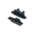 Profil Led Masterled wpuszczany 1m czarny mleczny-35018