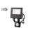 Naświetlacz LED SMD Mola  20W 4500K Czarny PIR-35047