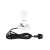 Lampa ogrodowa LED kula E27 35cm biała-35224