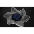 Lampa solarna LED wbijana ogrodowa kwiat-35332