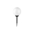 Lampa LED solarna wbijana kula ogrodowa 25cm-35397