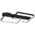 Żyrandol LED Moris 62x50x6cm 29W czarny 3CCT DIP-35486