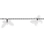 Girlanda LED solarna 20 led 580cm motylek-35668