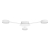 Żyrandol LED GX53 Zibo x3 65cm biały-36245