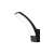 Oprawa architektoniczna Grudo LED 12W czarna-36441