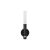 Lampa LED Aku Stick PIR czarna magnes-36564
