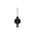 Lampa LED Aku Stick PIR czarna magnes-36567