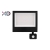 Naświetlacz LED SMD Mola 100W 4500K Czarny PIR-36810