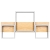 Żyrandol LED Galaxis Livia 74x40x8cm 70W-36822