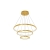 Żyrandol LED Coma 20/40/60cm 77W złoty-37118