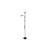 Lampa podłogowa Duos E27  E14 176cm czarna-37168
