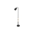 Lampa podłogowa Koko E27 145cm czarna WD-37189