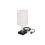Lampa biurkowa Boro E27 1x USB-A + 1x USB-C-37532