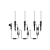 Lampa ogrodowa LED 24V Neo Kilo 3000K zestaw x4-38530
