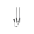 Lampa ogrodowa LED 24V Neo Suri 3000K zestaw x2-38603