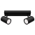 Kinkiet GU10 LED Richi ruchomy x2 czarny-39190