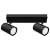 Kinkiet GU10 LED Richi ruchomy x2 czarny-39192